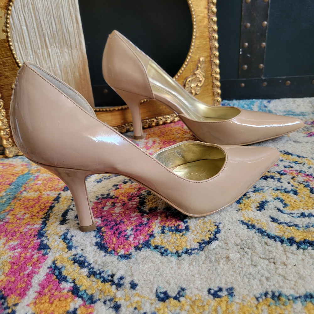 Anne Klein Nude Patent Heels - Picture 14 of 15